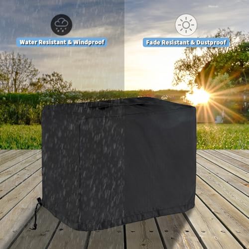 Grill Cover for Megamaster 2-Burner Tabletop Grill, Protective Barbeque Grill Cover for Portable 2-Burner Camping Grill, Outdoor BBQ Cover for Portable Gas Grill/Small Propane Grill - Image 5