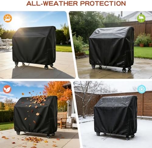 Griddle Cover for Recteq SmokeStone 600 Wood Pellet Grill Cover - Image 5