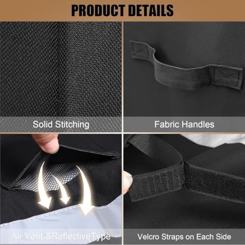 Grill Cover Compatible for Weber Searwood 600 Pellet Smoker Grill - Image 4
