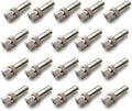 20pcs Brass Mister Nozzles, 6mm Misting Nozzles for Outdoor Cooling System, Landscaping, Air Humidification, Greenhouse Irrigation (without Filter, 0.028"/0.7mm Orifice) by wexecon
