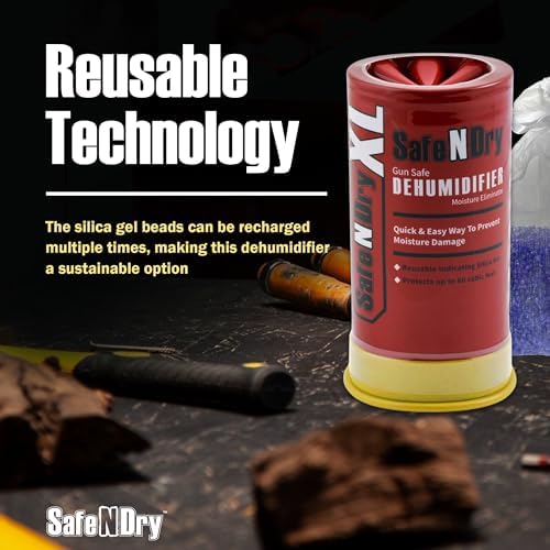 XL Gun Safe Dehumidifier, 450g Reusable Silica Gel - Image 3