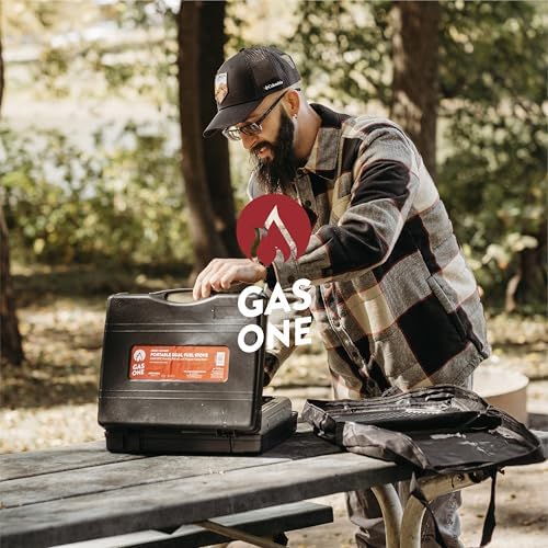Gas One GS-3400P Propane or Butane Stove Dual Fuel Stove Portable Camping Stove - Patented - with Carrying Case Great for Emergency Preparedness Kit - Image 3