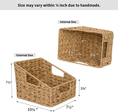 GRANNY SAYS Wicker Baskets for Organizing, Small Woven Storage Baskets - Image 5