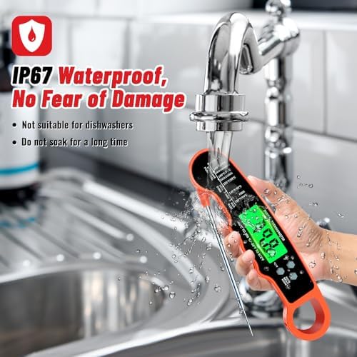Meat Thermometer Digital, Instant Read Digital Meat Thermometer - Image 5
