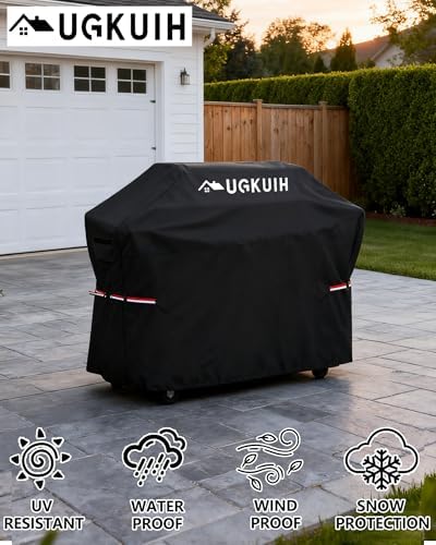 Outdoor Grill Cover Compatible with Ninja Flex Flame Series Grill,600D Oxford Fabric Heavy Duty Waterproof UV Resistance, Fit for Ninja PG300 and PG301 Series - Image 6