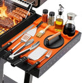Silicone Grill Mat for Blackstone Griddle Accessories (Orange) by Nancyl
