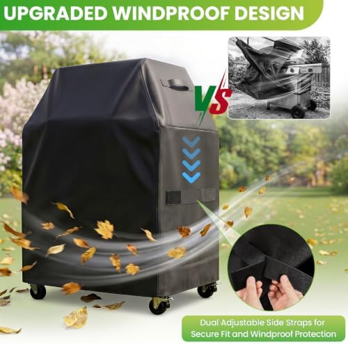 Grill Cover for Outdoor Grill, 40 inch Grill Covers Heavy Duty Waterproof - Image 4