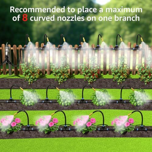 Bluepro Drip Irrigation System with 360° Adjustable Copper Nozzles - Image 4