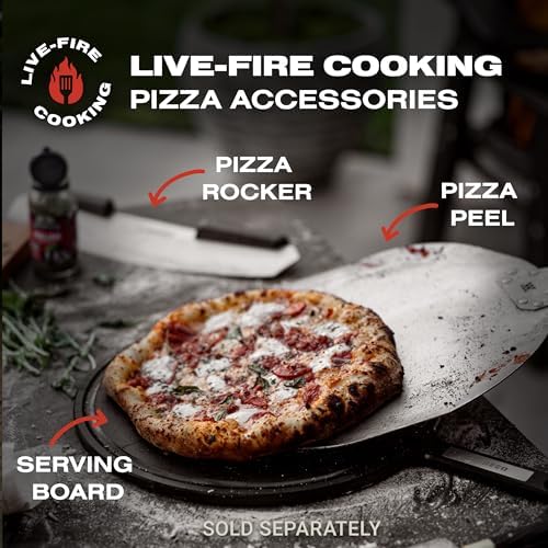 Breeo Live-Fire Pizza Oven - Stainless Steel, 27.5 in, Made in USA - Image 4