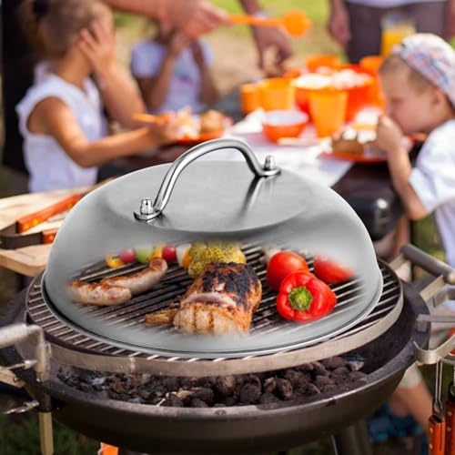 9inch Smash Burger Dome for Blackstone Griddle - Melting Cover - Image 5