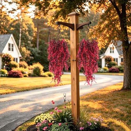 RECUTMS 3Pcs Artificial Fall Hanging Monkey Plants Faux Draping Greenery - Image 5