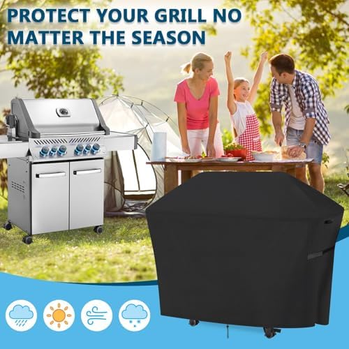 BBQ Grill Cover (46" L x 22" W x 41" H) - Image 6
