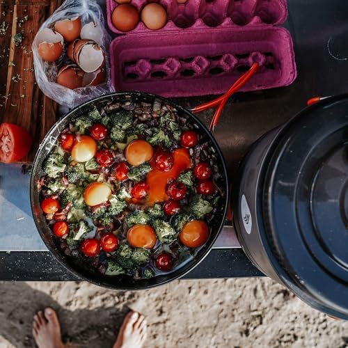 Jetboil 10-Inch Fry Pan Camping Cookware for Jetboil Backpacking Stoves - Image 5