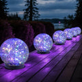 JKIMK Solar Globe Lights Outdoor Waterproof-Solar Balls for Garden by JKIMK