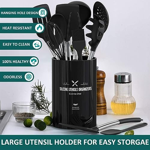 Umite Chef Kitchen Utensil Set, 15pcs Silicone Cooking Utensils - Image 2