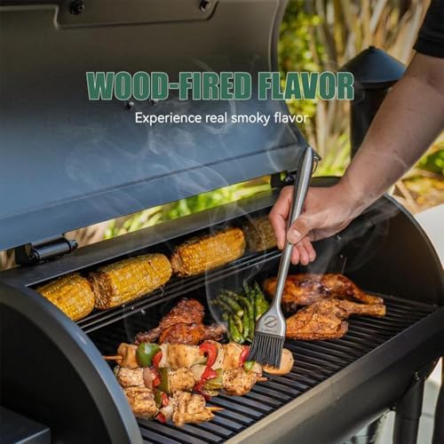 Z GRILLS 2025 Pellet Grill & Smoker with PID 3.0 Controller, Dual-walled Insulation, Meat Probes, Huge Storage, Hopper Clean-out including Grill Cover and More - Image 2