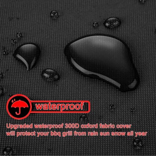 40 Inch Grill Cover, Heavy Duty Waterproof Small BBQ Smoker Cover - Image 4