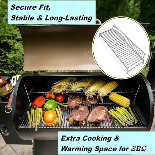 BAC352 Warming Rack for Traeger Pro 34,Stainless Steel Griddle Warming Rack - Image 3