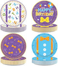 60Pcs English Teacher Paper Plates 7" Heavy Duty Paper Plates by Greencian