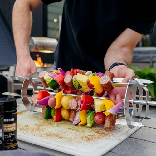 Breeo Rotisserie Skewers - Rotisserie Grill Accessory - Image 5