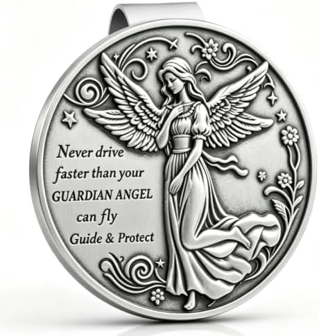 Guardian Angel Visor Clip, Car Accessory Safe Driving Gift 1PCS by Unknown