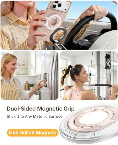 SYNCWIRE for MagSafe Phone Grip, Magnetic Phone Ring Holder Stand Kickstand - Image 5
