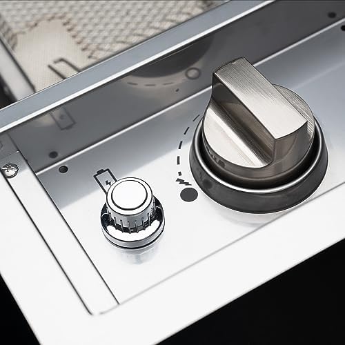 Spire Built-in 18000BTUs Searing Side Burner with Lid, Stainless Steel - Image 7