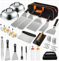 Barbecue Tools Set, 35 Pcs Stainless Steel BBQ Cooking Spatula Set Grill Tools for Party and Outdoors (35) by Yansanido