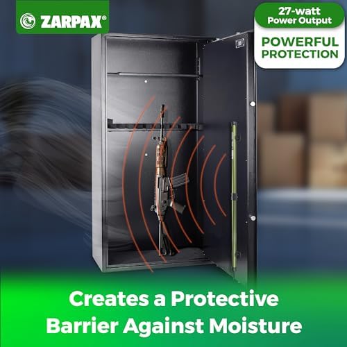 ZARPAX Gun Safe Dehumidifier Rod 32" Electric Plug In - 2 Pack - Image 3