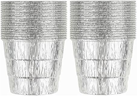 Firsgrill 30-Pack Grease Bucket Liners Replacment for Mostly Z Grill, Green Mountain Pellet Wood Smoker by ProfessionalGrillpartsLiving