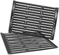 PG521 (2-Pack) 15" Porcelain Steel Cooking Grid Grates for Weber Genesis Silver A, Spirit E200,Spirit 500,Spirit 210 (2007-2012) Gas Grills, 7521 65905 7522 7523 65904 by Htanch