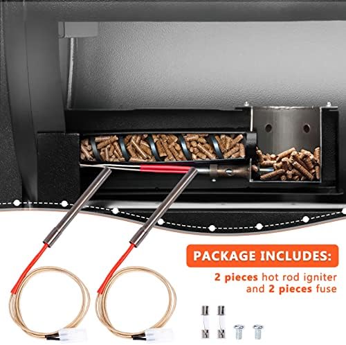 2 Pack Hot Rod Ignitor Kit for Pit Boss and Camp Chef Wood Pellet Grills - Image 6