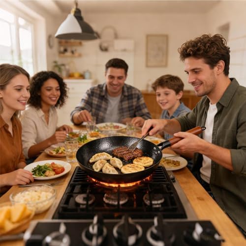 Non Stick Frying Pans Saute Cooking Skillets - Image 7