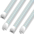 SHOPLED 8FT LED Shop Light, 90W 11700LM Super Bright, 6000K D-Shape by SHOPLED