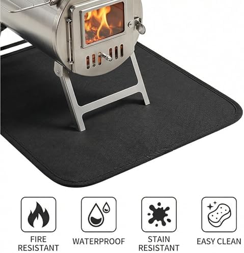 15 X 18 in Heat Resistant Mat for Tabletop Grill Small Grill Mat - Image 5