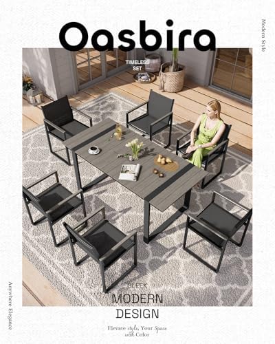 Outdoor Dining Chairs Set of 2, Aluminum Patio Dining Chairs - Image 5