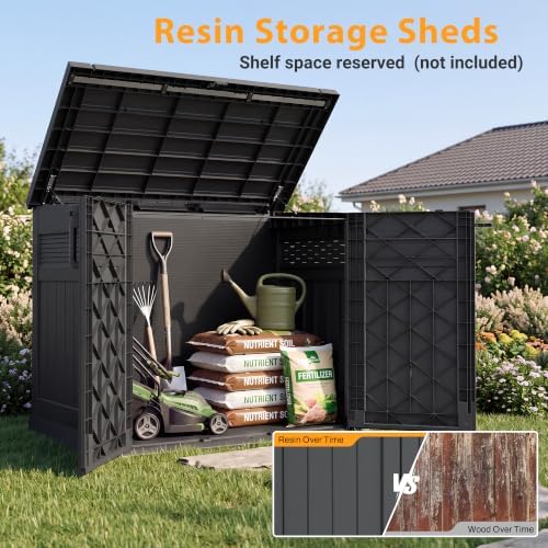 Outside Outdoor Storage Cabinet 51 Cu Ft, Pool Patio Storage Box - Image 4