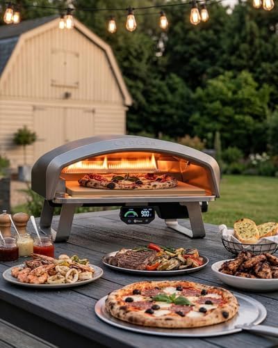 16" Portable Propane Gas Pizza Oven with Pizza Stone - Image 7