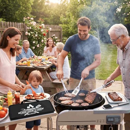 Personalized Gifts for Men, BBQ Accessories Grilling Tools Set - Image 6
