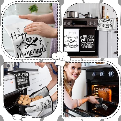 Sratte 6 Pcs Kitchen Decor Accessories Set, Kitchen, White - Image 4