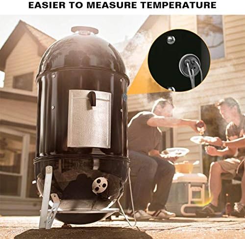 5 Pack Meat Probe Gray Grommets for Weber 85037 Smokey Mountain Cookers - Image 2