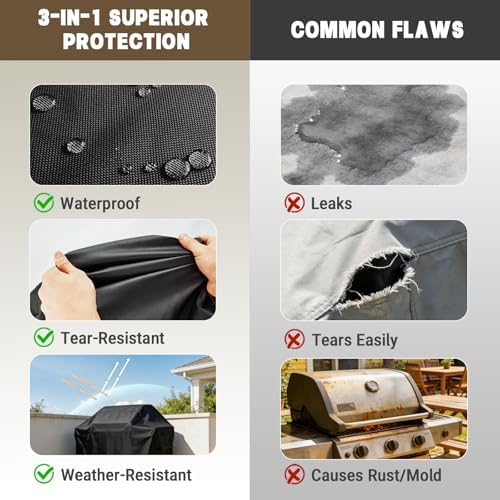 Grill Cover for Kenmore PG-40406S0L & PG-50506S0L 4-5 Burner - Image 4