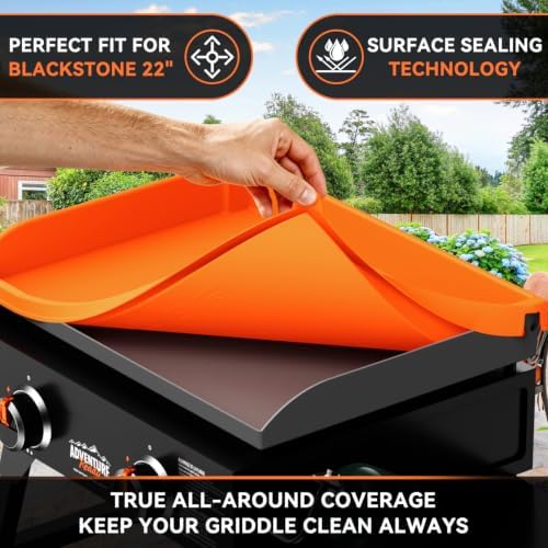 Silicone Griddle Mat for Blackstone - 22 inch Griddle Protective Cover - Image 2