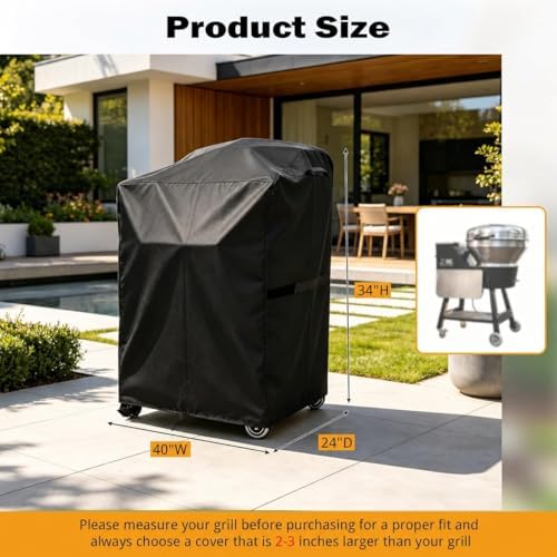 Grill Cover for recteq RT-B380 & RT-B380X Bullseye, 600D - Image 2