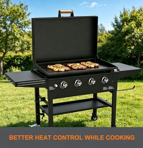 Upgraded Handle & Hinge Kit for Blackstone 36 inch Griddle Cover Lid Hinges - Image 6