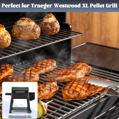 Cooking Grates for Traeger Westwood XL TFB82YLJU Pellet Smoker Grill Parts - Image 5