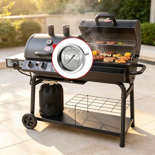 Grill Thermometer Temperature Gauge for Chargriller 5050 5650, 2 inch Dia - Image 7