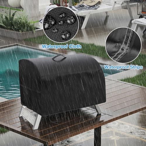 Grill Cover for Megamaster 2-Burner Propane Outdoor Tabletop Grill - Image 4