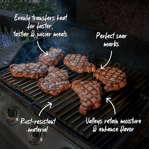 GRILL GRATE SET OF 2 13.75" Grates - PREMIUM GRILLING ACCESSORY - Image 5