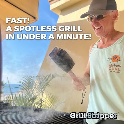 Grill Stripper Grill Cleaner for Outdoor Grill - Replacement Grill Sponge - Image 5